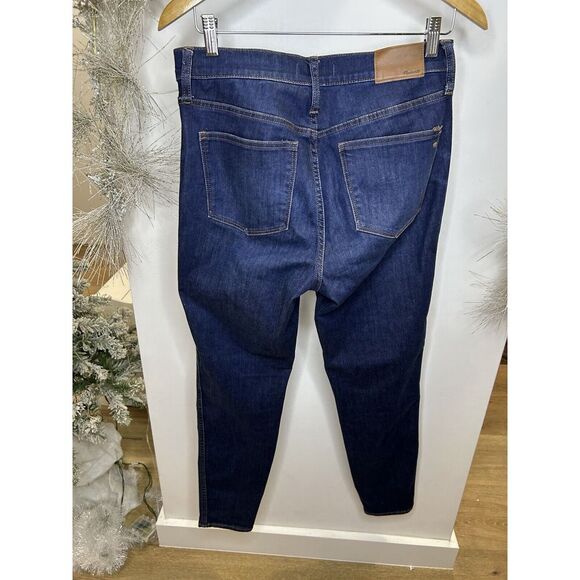 Madewell Jeans Women's Size 27 Skinny Skinny Blue Denim Medium Wash Stretch - Picture 6 of 10